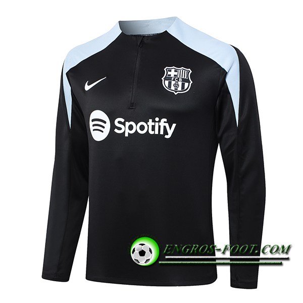 Sweatshirt Training FC Barcelone Noir/Gris 2024/2025