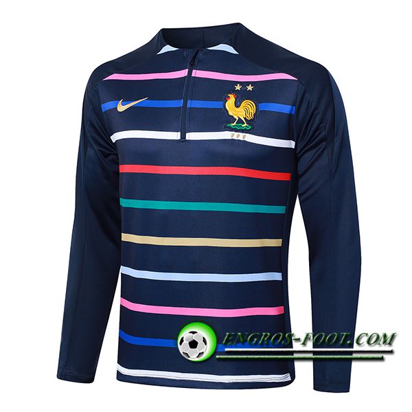 Sweatshirt Training France Bleu Royal 2024/2025