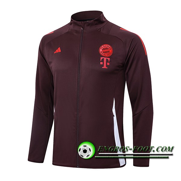 Veste Foot Bayern Munich Brun/Rouge 2024/2025