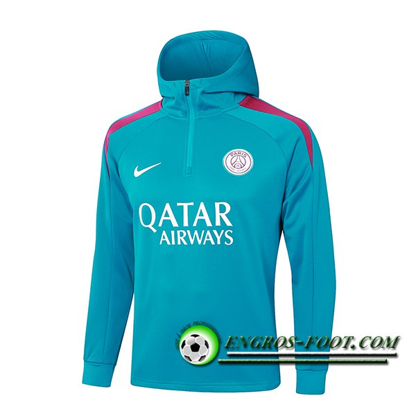 Veste A Capuche PSG Bleu/Pourpre 2024/2025