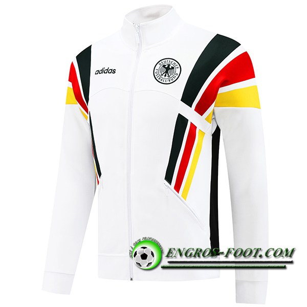 Veste Foot Allemagne Blanc 2024/2025 -02