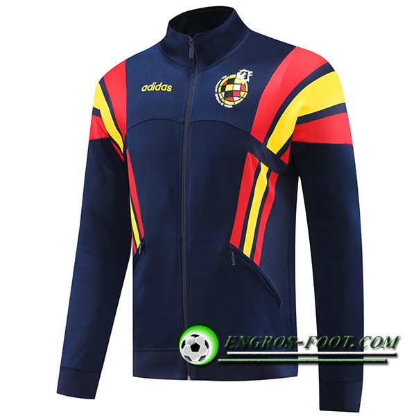 Veste Foot Espagne Bleu Royal 2024/2025