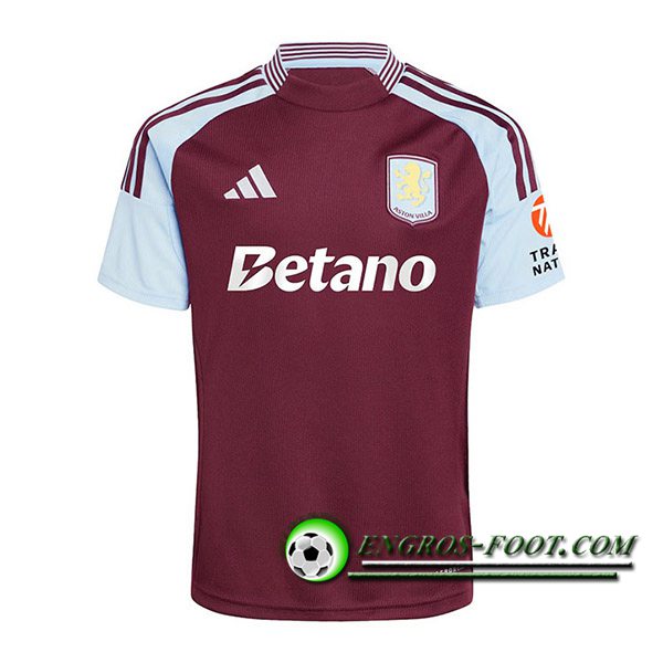 Nouveau Maillot de Foot Aston Villa Domicile 2024/2025