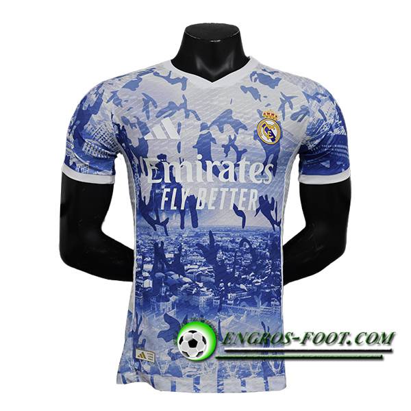 Maillot de Foot Real Madrid Special Edition Bleu/Blanc 2024/2025