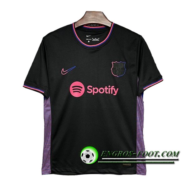 Maillot de Foot FC Barcelone Special Edition Noir 2024/2025 -02