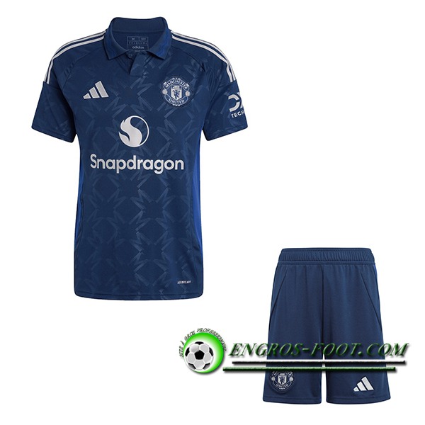 Nouveau Maillot de Foot Manchester United Enfant Exterieur 2024/2025