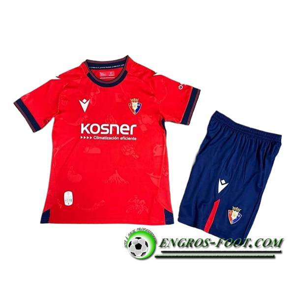 Maillot de Foot Osasuna Enfant Domicile 2024/2025