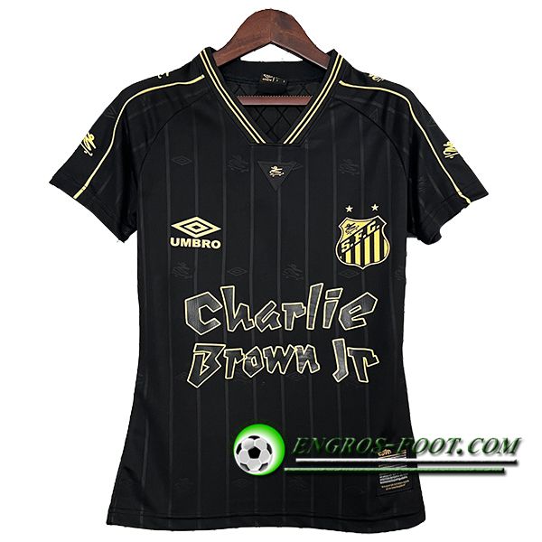 Maillot de Foot Santos FC Femme Special Edition Noir 2024/2025