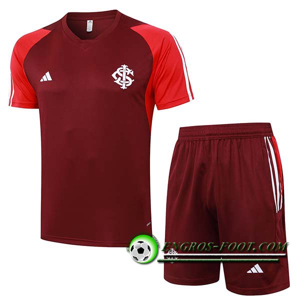 Ensemble Training T-Shirts Brésil Rouge 2024/2025