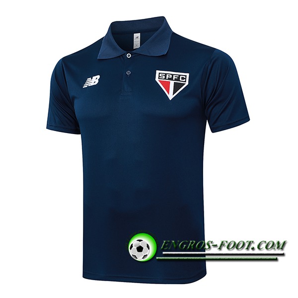 Polo Foot Sao Paulo FC Bleu Marine 2024/2025