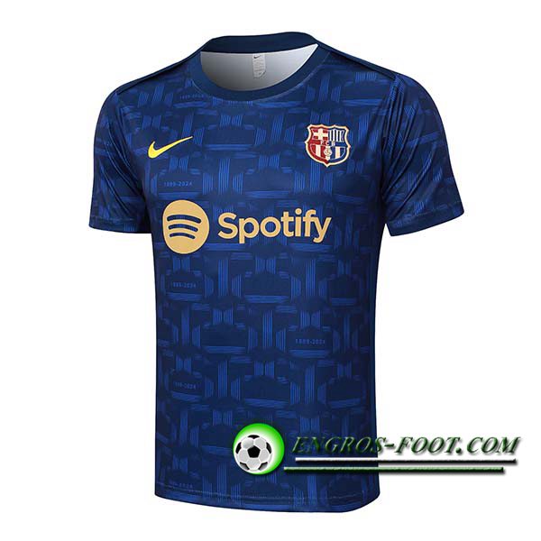 Training T-Shirts FC Barcelone Bleu Royal 2024/2025