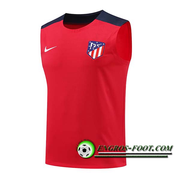 Training Debardeur Atletico Madrid Rouge/Bleu 2024/2025