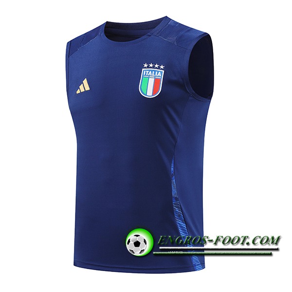 Training Debardeur Italie Bleu 2024/2025