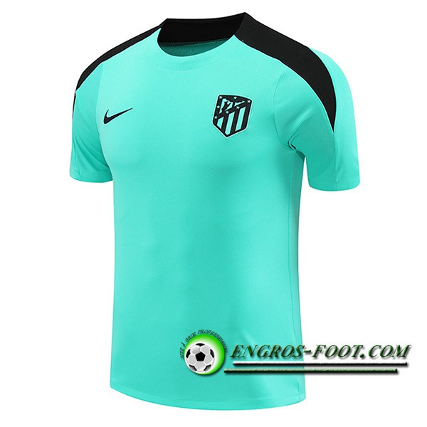 Training T-Shirts Atletico Madrid Vert/Noir 2024/2025