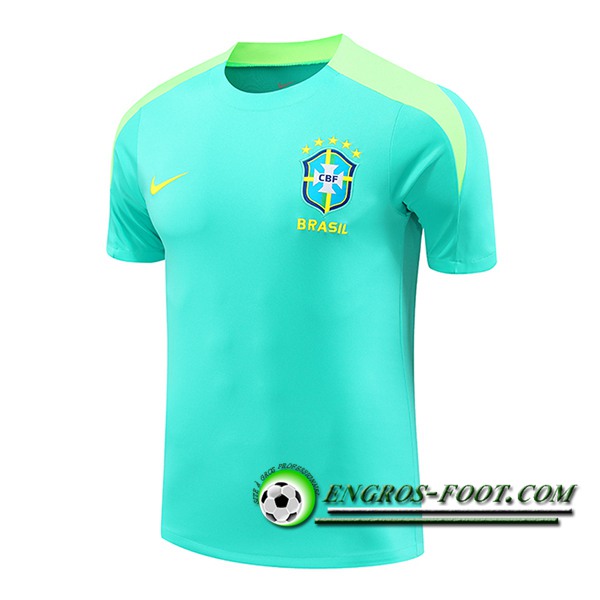 Training T-Shirts Brésil Vert 2024/2025 -03