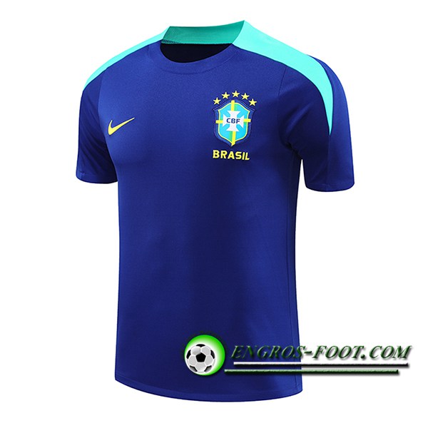 Training T-Shirts Brésil Bleu 2024/2025