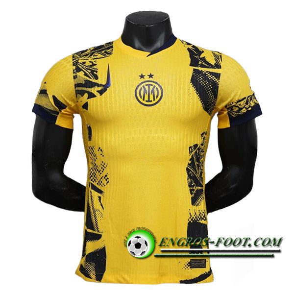 Training T-Shirts Inter Milan Jaune/Noir 2024/2025