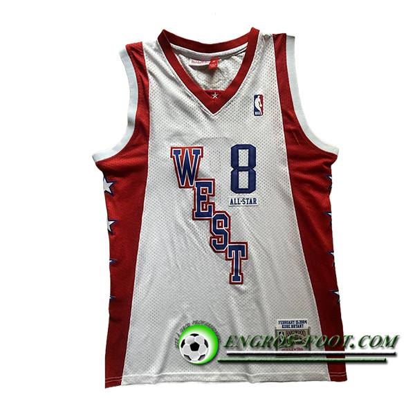 Maillot American All-Star (BRYANT #8) 2024/25 Blanc/Rouge