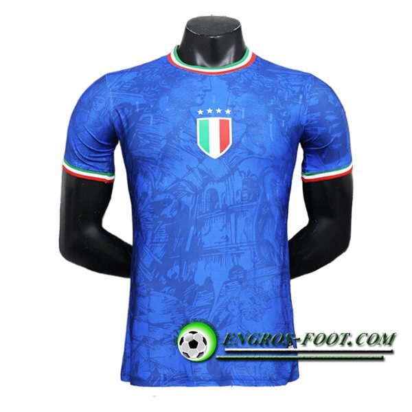 Maillot Equipe Foot Italie Special Edition Bleu 2024/2025 -02