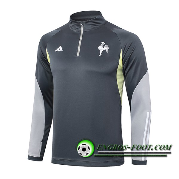 Sweatshirt Training Atletico Mineiro Gris/Jaune 2024/2025