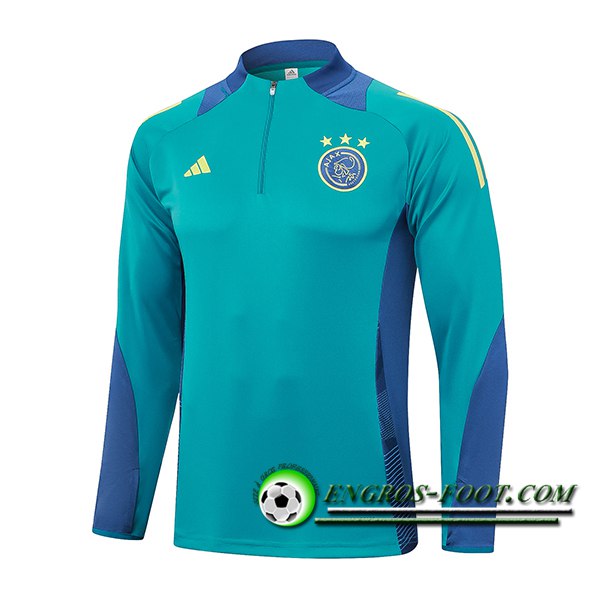 Sweatshirt Training Ajax Vert/Bleu 2024/2025