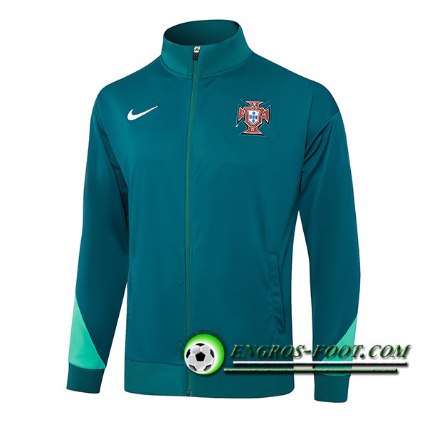 Veste Foot Portugal Vert 2024/2025