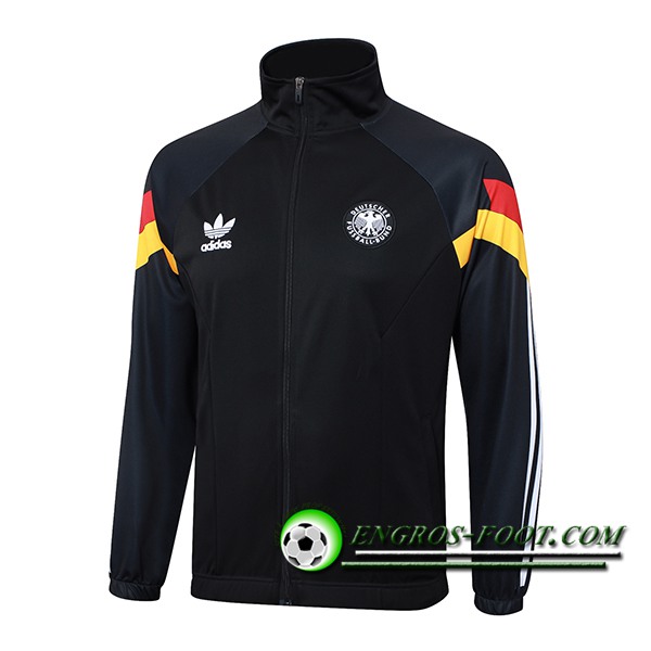 Veste Foot Allemagne Noir 2024/2025