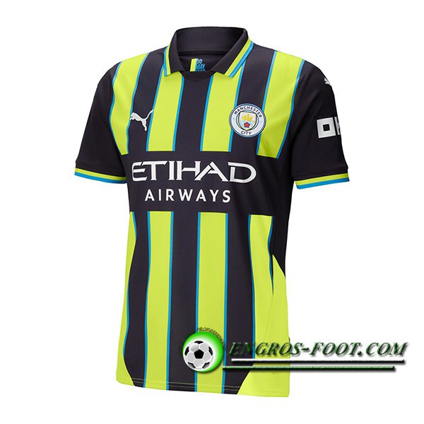 Nouveau Maillot de Foot Manchester City Exterieur 2024/2025