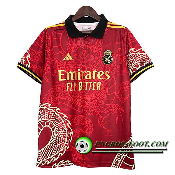 Maillot de Foot Real Madrid Special Edition Rouge 2024/2025 -02