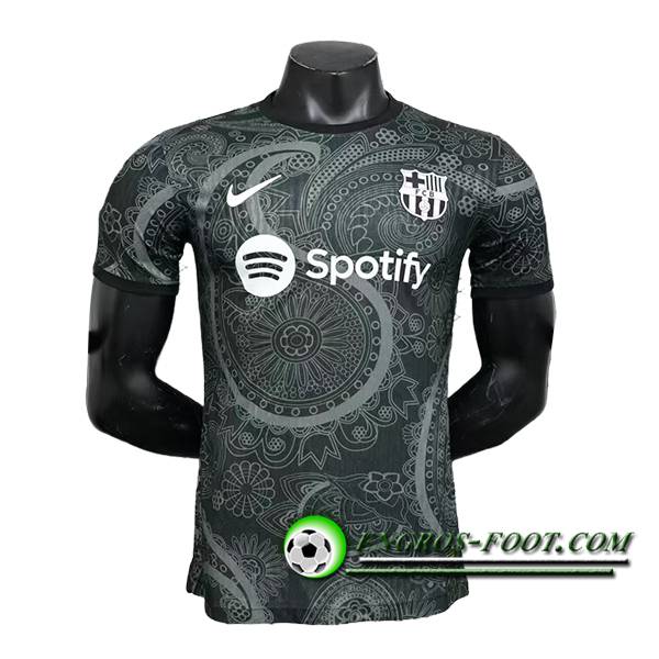 Maillot de Foot FC Barcelone Special Edition Noir 2024/2025 -03