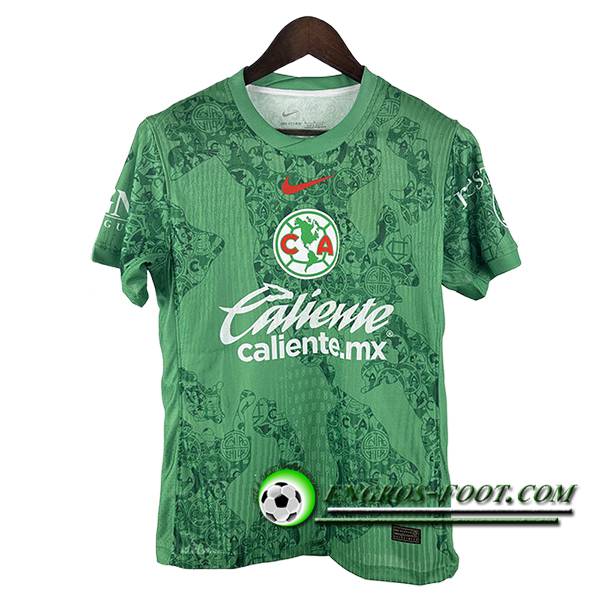 Maillot de Foot Club America Gardien De But Vert 2024/2025