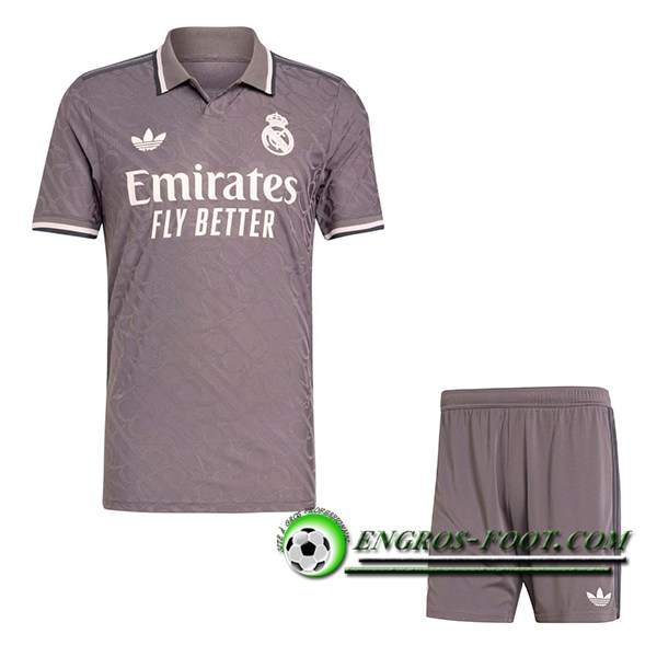 Nouveau Maillot de Foot Real Madrid Enfant Third 2024/2025