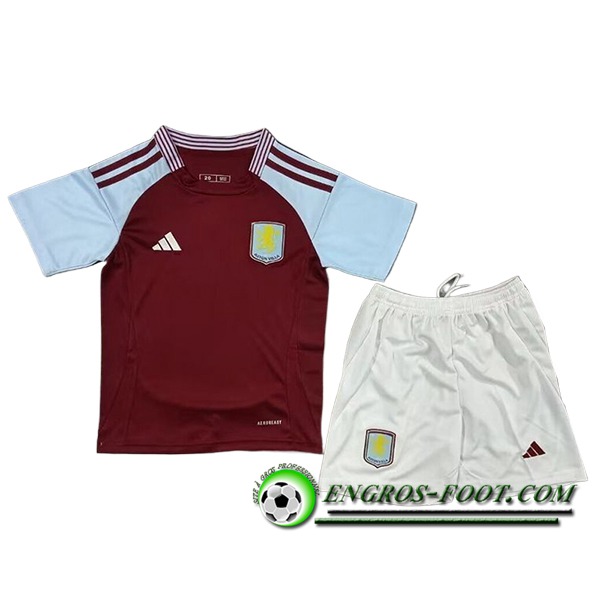 Maillot de Foot Aston Villa Enfant Domicile 2024/2025