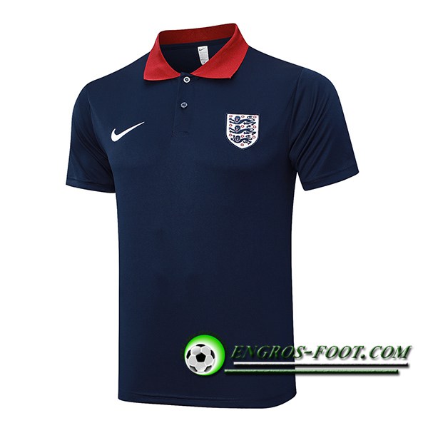 Polo Foot Angleterre Bleu Royal 2024/2025