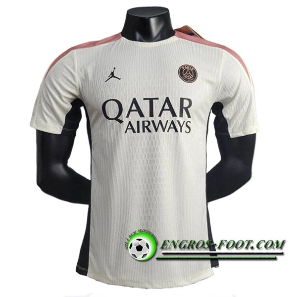 Training T-Shirts PSG Blanc/Rose 2024/2025