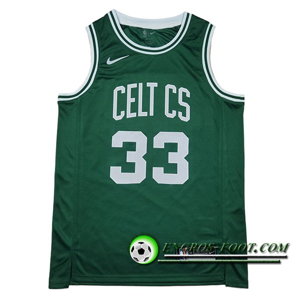 Maillot Boston Celtics (BIRD #33) 2024/25 Vert -03