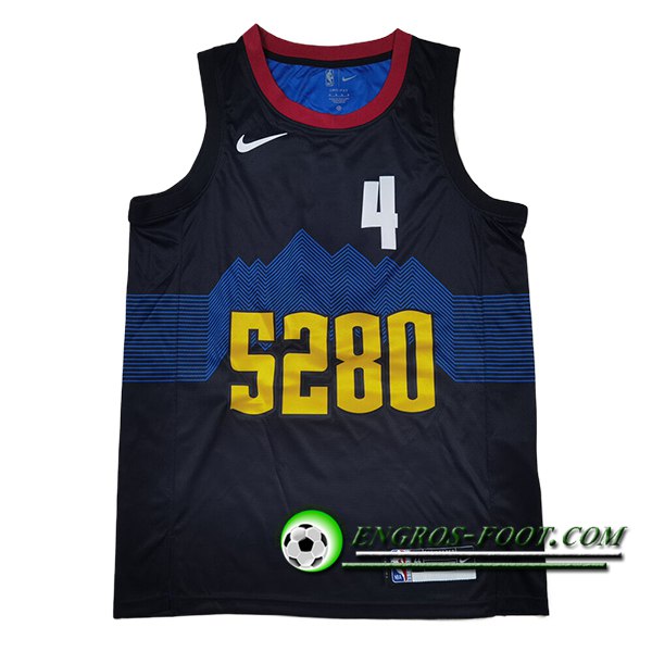 Maillot Denver Nuggets (WESTBROOK #4) 2024/25 Noir/Bleu