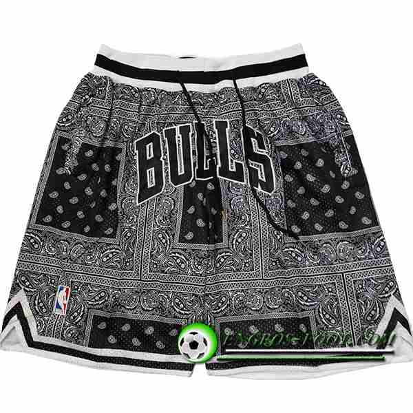 Shorts NBA Chicago Bulls 2024/25 Noir -02