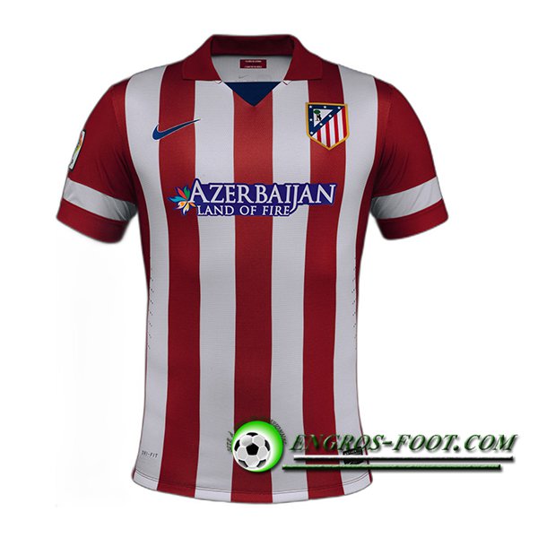 Maillot de Foot Atletico Madrid Retro Domicile 2013/2014