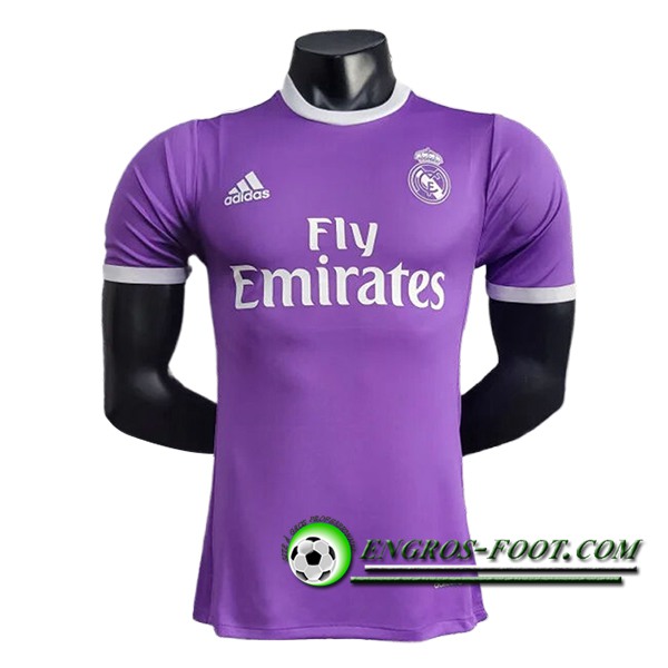 Maillot de Foot Real Madrid Retro Exterieur 2016/2017