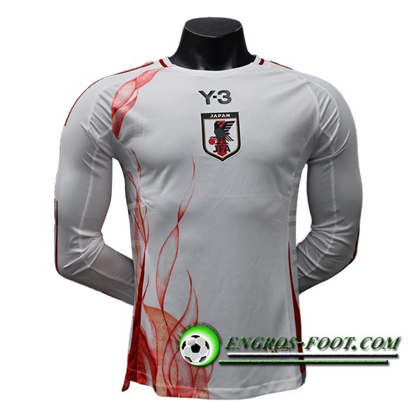 Maillot Equipe Foot Japon Manches Longues Exterieur 2024/2025