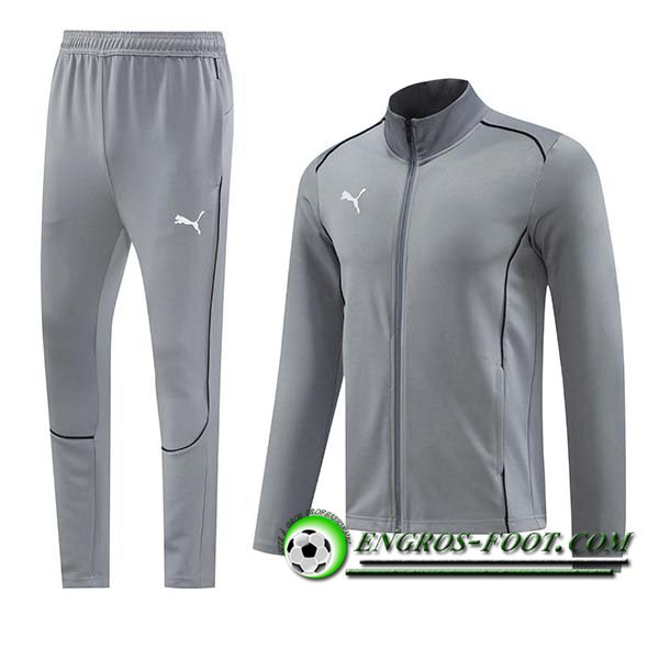 Ensemble Survetement de Foot Veste Foot PUMA Gris 2024/2025