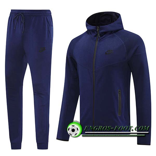 Ensemble Survetement Veste A Capuche Coupe-Vent Nike Pourpre 2024/2025