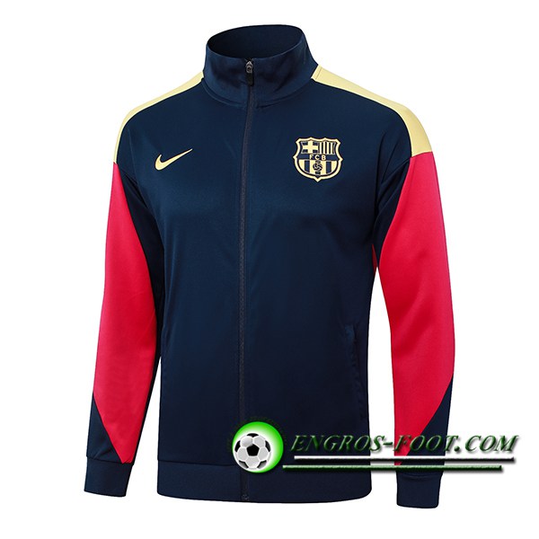 Veste Foot FC Barcelone Bleu/Rouge/Jaune 2024/2025