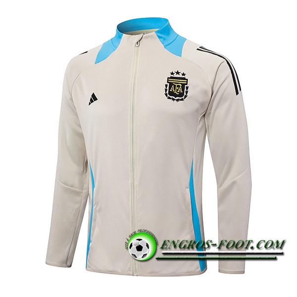 Veste Foot Argentine Beige/Bleu 2024/2025