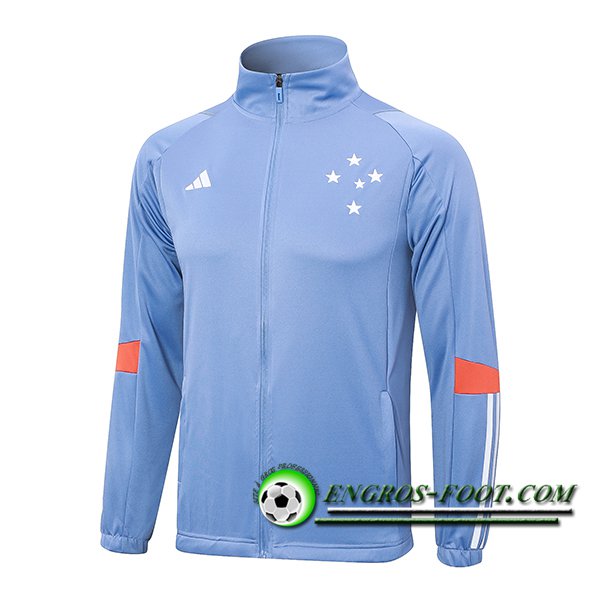 Veste Foot Cruzeiro Gris/Orange 2024/2025