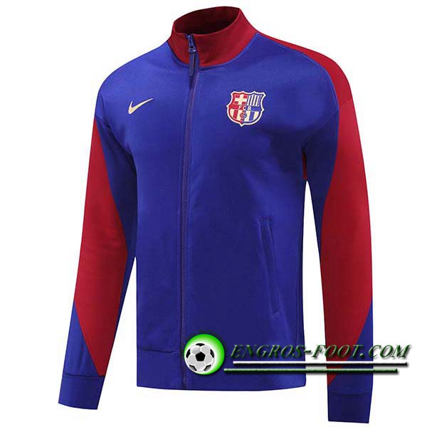 Veste Foot FC Barcelone Pourpre/Rouge 2024/2025