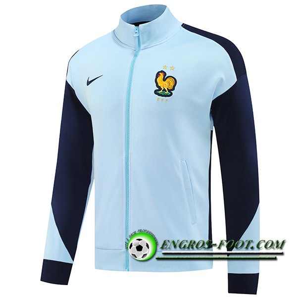 Veste Foot France Bleu 2024/2025