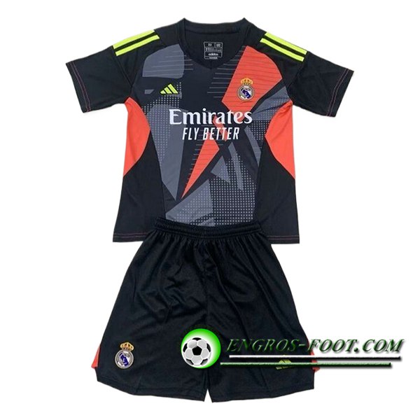 Maillot de Foot Real Madrid Enfant Gardien De But Exterieur 2024/2025