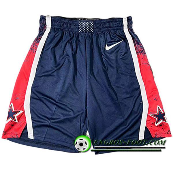 Pantaloncini NBA USA 2024/25 Blu/Rosso/Bianco